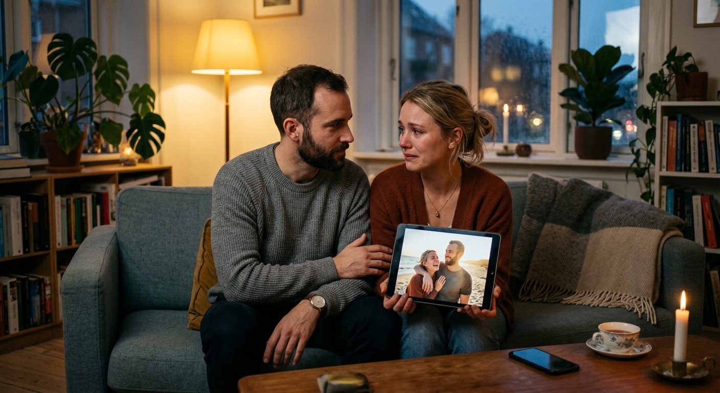 Når ordene mangler i parforholdet, kan en video åbne den svære samtale